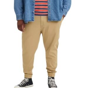 Levi’s XX Chino Khaki Jogger Cotton Pockets Tapered Leg Men’s Size 4X